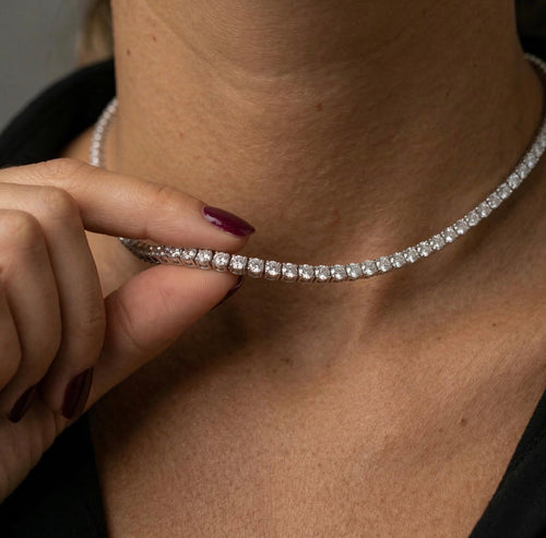 Lab-Grown Diamond Necklace