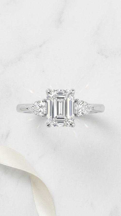 The Charlotte Emerald Pear Trilogy Royale