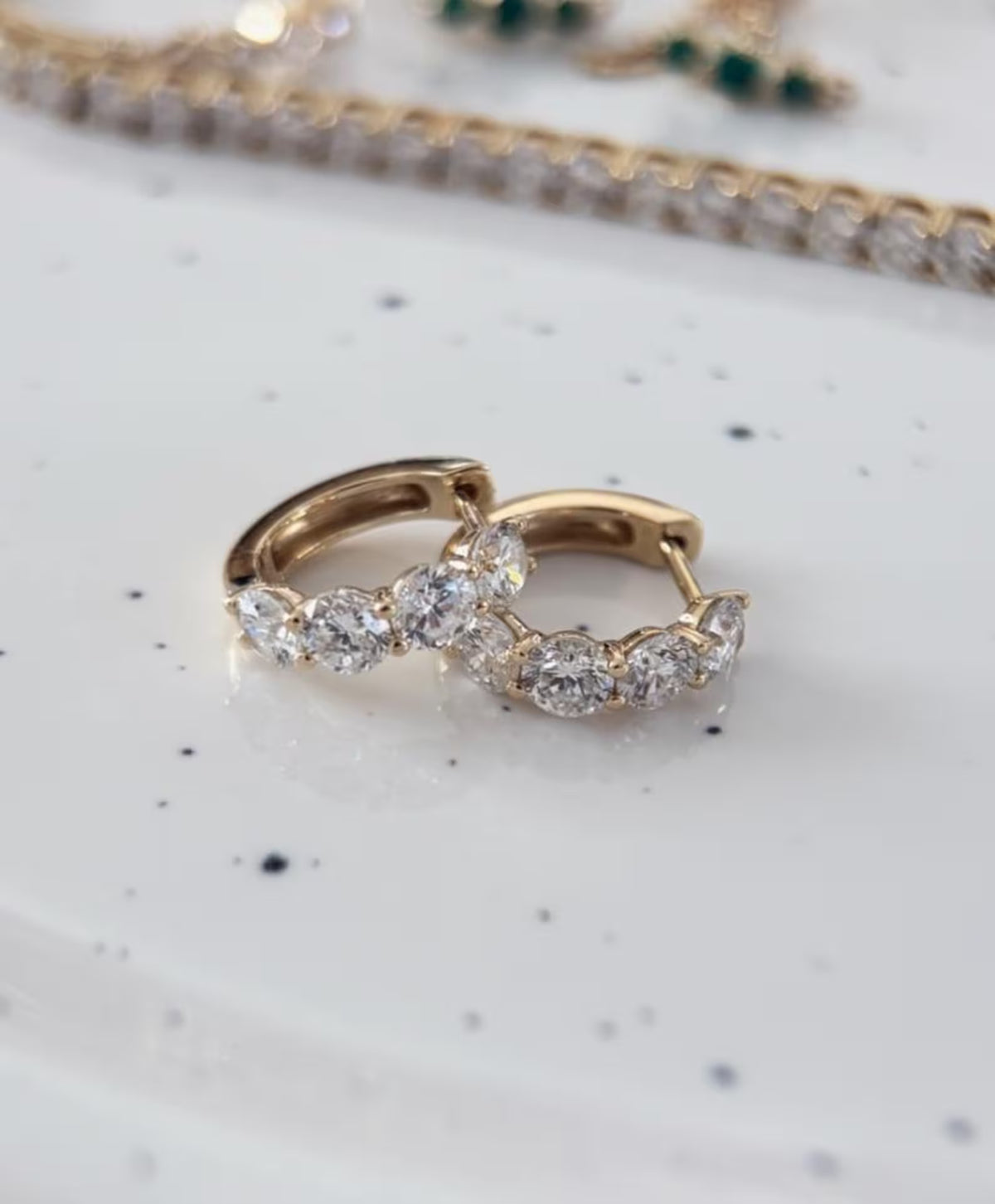 1.5 Carat Round Brilliant Cut Lab-Grown Diamond Earrings