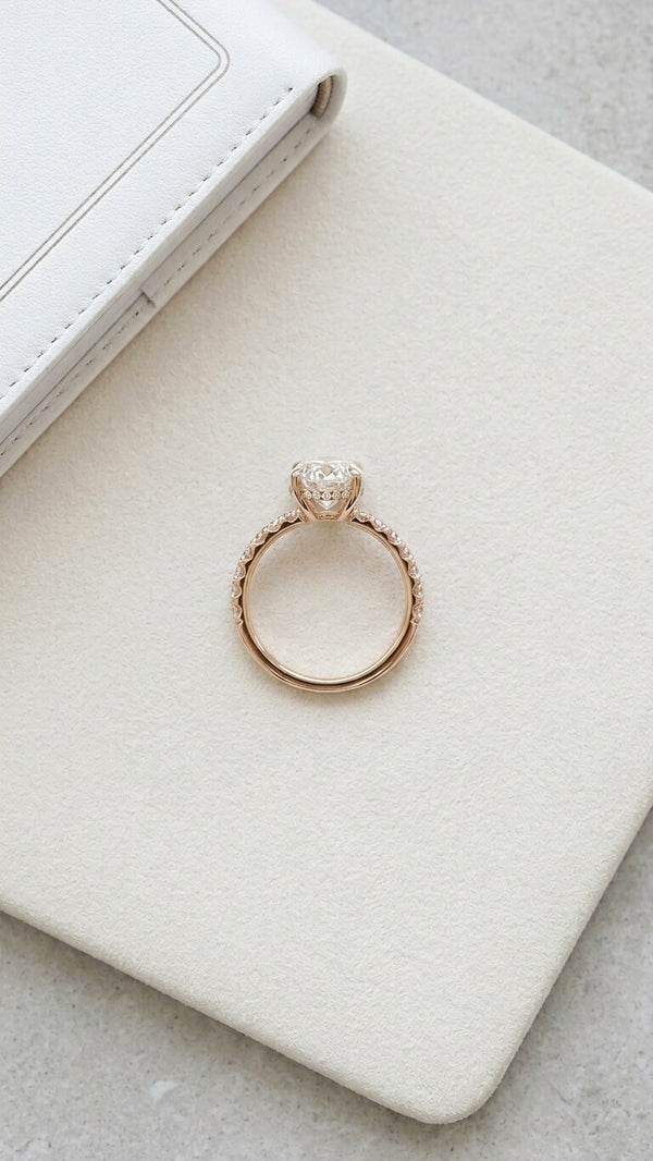 The Natalie Oval Pavé Royale