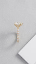 The Aria Pear Hidden Halo Royale